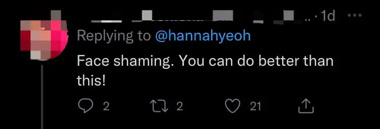 “How Is This Face Shaming?” — Hannah Yeoh Rebuts Critics After Saying ADUN Looks Like Rosmah comment 1