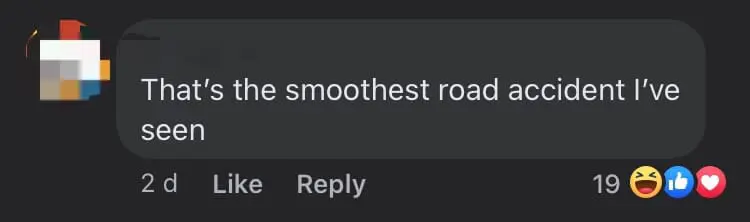 SG Man Slides 25m On His Butt Across Slippery Road After Falling Off Motorbike comment 2