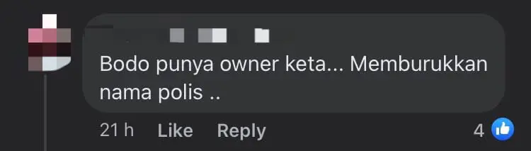 M'sian Driver Places Police Vest On Dashboard And Blocks Traffic, Police Now Looking For Suspect comment 2