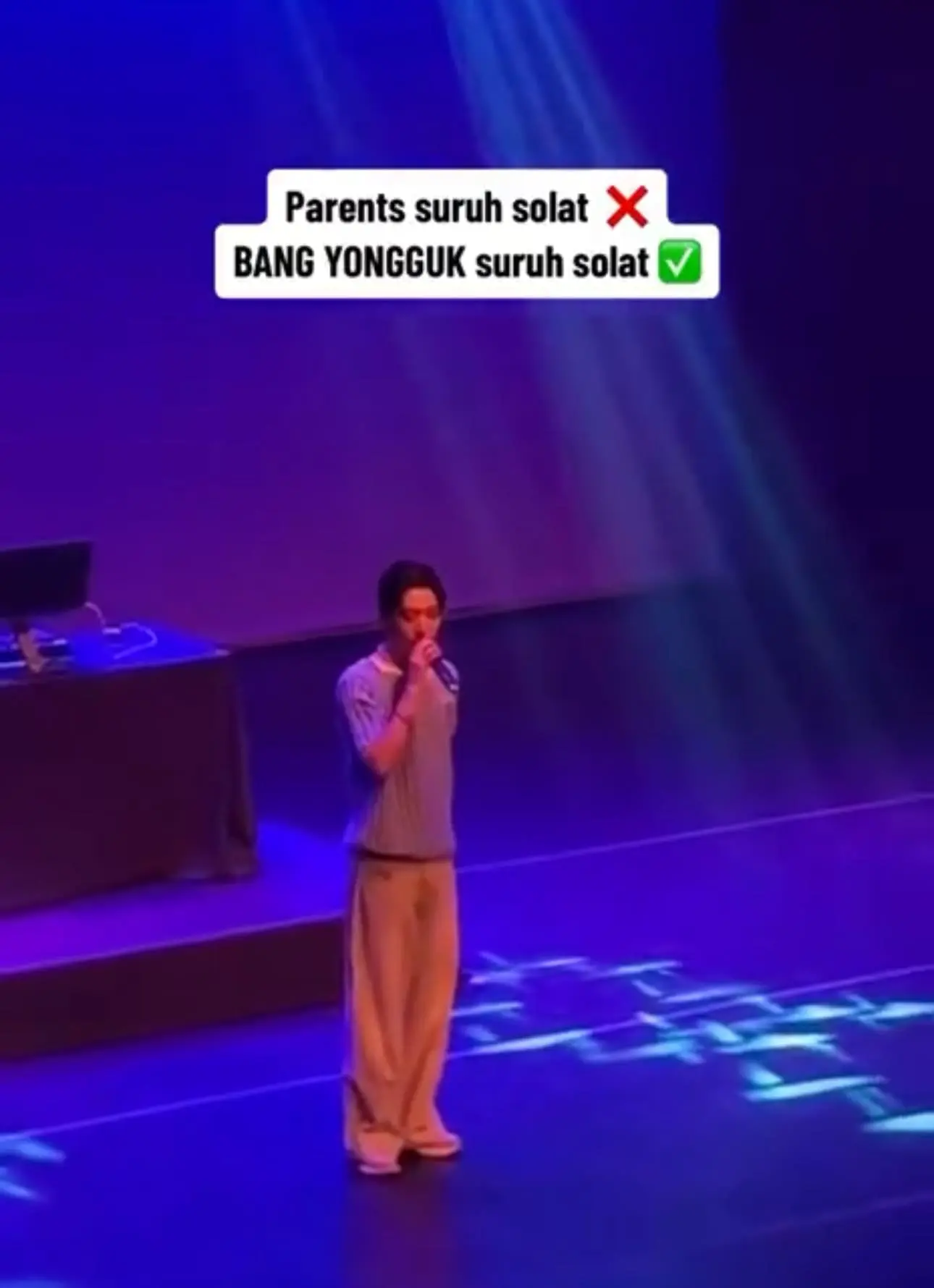 K-Pop Star Bang Yongguk Praised For Giving M'sian Fans 15-Min Break For Maghrib During Concert