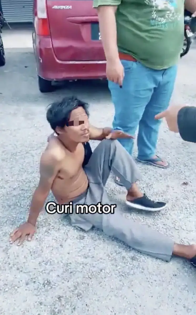 Myanmar Man Fails To Flee On A Motorcycle He Allegedly Stole In Kedah, Now Arrested By Police