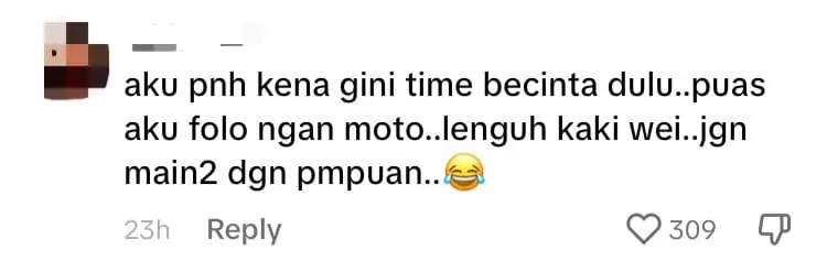 M'sian Couple Causes Jam In JB As Man Tries To 'Pujuk' Angry GF To Get Back Into The Car comment 1