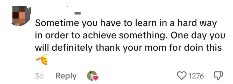 M'sian Woman Holds Rotan To 'Motivate' Her Son To Exercise, Netizens Amused By Her Unusual Method comment 2