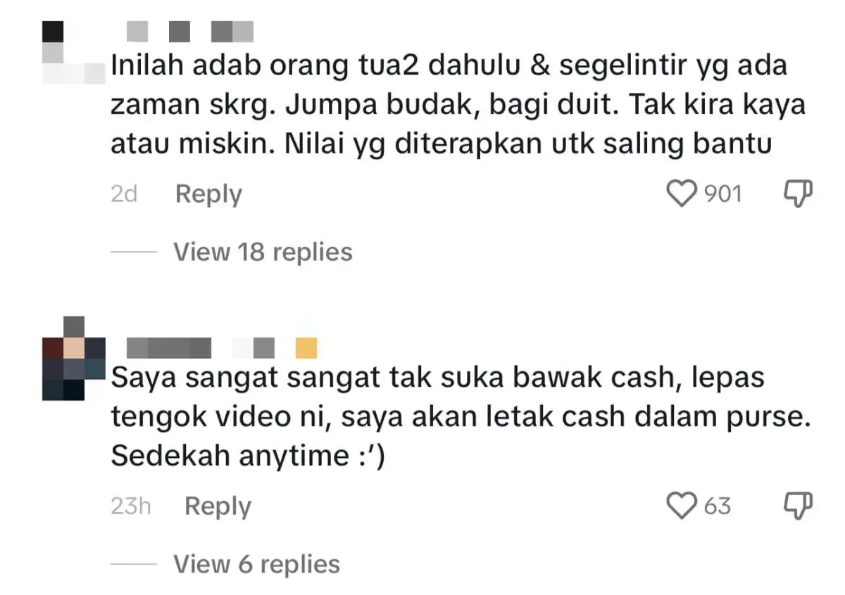 Kind M'sian Gifts Cash To P-Hailing Rider's Kid, Netizens Touched comment 2