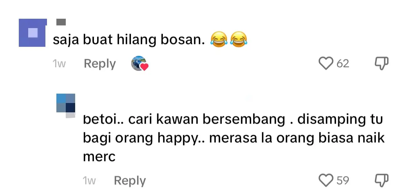 M'sian Uncle Uses Mercedes To Earn Money As Grab Driver, Says He's Bored Of Staying Home comment 2