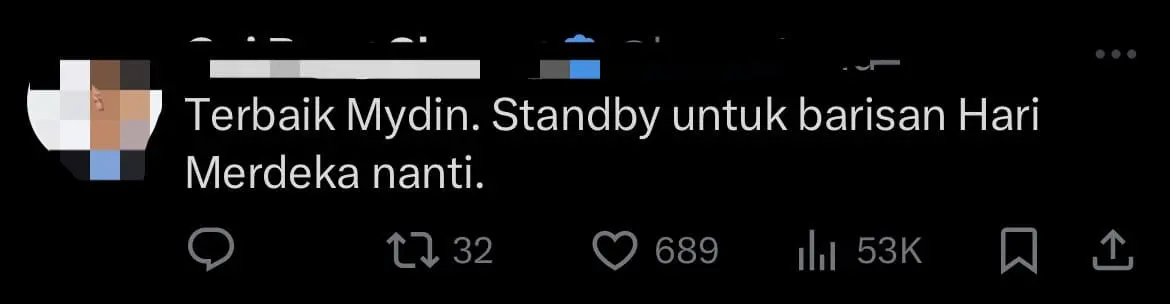 'Ready To Represent M'sia' — Netizens Praise Mydin's Witty Response To Dismal Olympics Attire comment 1