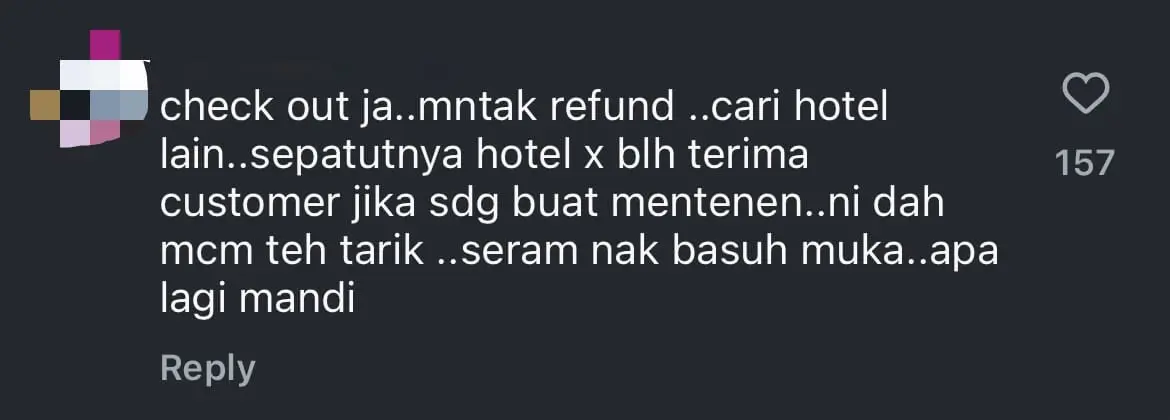 'Filthiest Water Ever!' — M'sian Influencer Shocked By Dark Brown Tap Water At Melaka Hotel comment 4