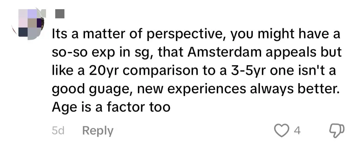 'Too Many Perverts Here' — SG Woman Says She Moved To Amsterdam As She Felt Unsafe comment 5