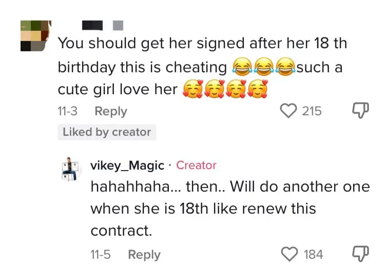 "No Boyfriend Till 2042" — M'sian Dad Makes Daughter Sign 'Contract' In Adorable TikTok Clip comment 3