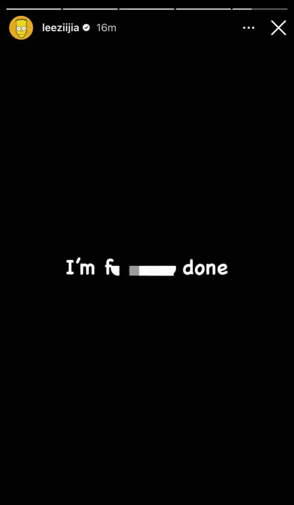 Lee Zii Jia rants on Instagram after German Open 2023 defeat