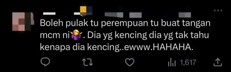 Woman Caught Urinating Behind A Wall At JB Customs, Gets Slammed For Her Lack Of Hygiene comment 2