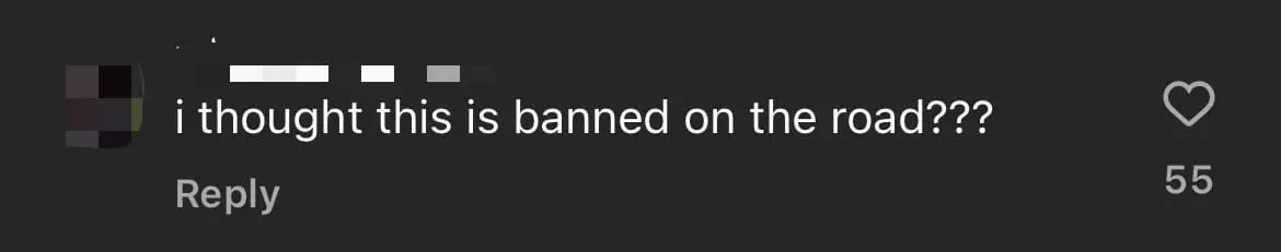 Angmoh Man Casually Cruises On Busy Road With Scooter, M'sians Enraged By His Disregard For Safety comment 4