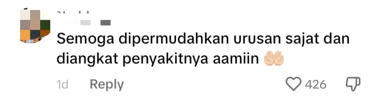 'Just Waiting For Death' — Nur Sajat Reveals She Has Cancer On TikTok comment 3