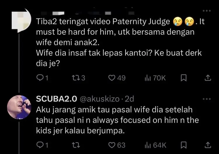 M'sian Man Devastated After Finding Out 4 Out Of His 6 Kids Weren't His comment 3