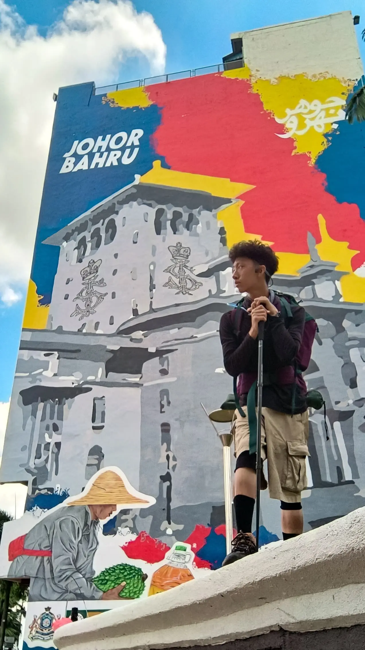 Nate reaching Johor Bahru