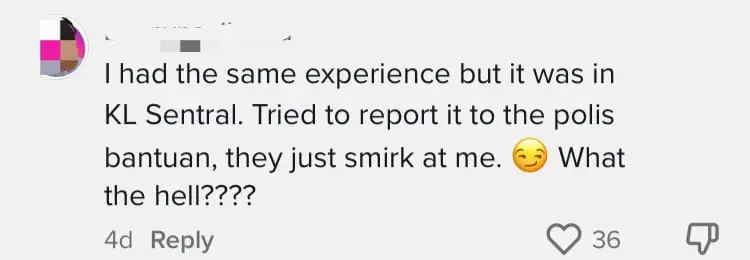 Sarawakian Sexually Harassed By Stranger Who Asked For A Massage At MRT Station comment 3