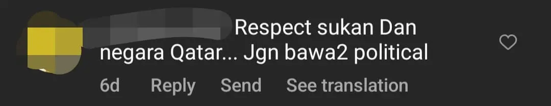 PKR Flag Appears At FIFA World Cup At Front-row Seat