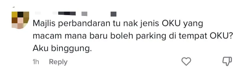 Disabled M'sian Man In A Wheelchair Sued RM20 For Parking His Car In OKU Parking Lot