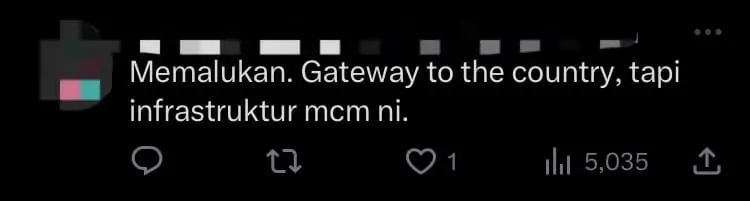 Aerotrain At KLIA Breaks Down, Forces 114 Passengers To Walk In The Rain comment 2