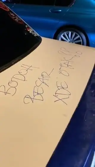 M'sian Driver's Illegally Parked Car Receives Fine, Wheel Clamp and Vandalization - Has 12 Unpaid Traffic Offenses Too