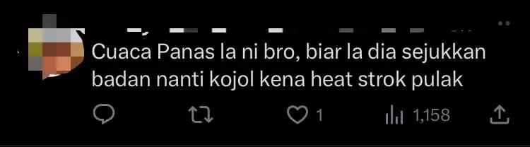 Woman In A Short Dress Swims Inside Water Fountain Near KLCC, Bystanders Yell ‘Out!’ At Her comment 3