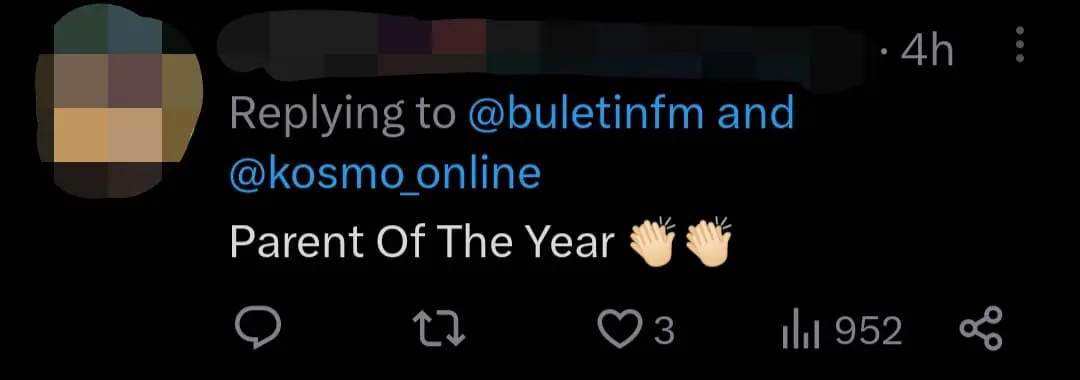 Supportive M'sian Parents Transform First Day of School into a Memorable and Exciting Experience for Their Child by Wearing School Uniforms