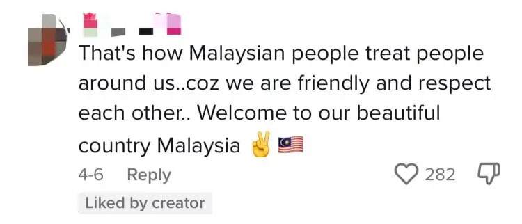 German Cyclist Touched By M'sian Woman's Kindness Who Bought Him Lunch At A Petrol Station In Muar comment 2