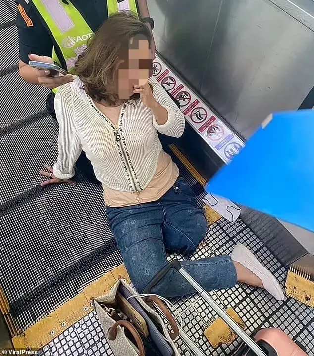 Woman Loses Left Leg After It Got Stuck Inside Travelator At Thai Airport