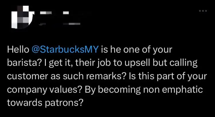 M'sian Barista Slammed For Calling Customers 'Stupid' And Pressuring Them To Have Add-Ons comment 3