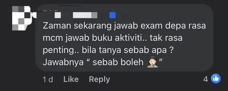 'Only Allah Can Test Us' — M'sian Student's Answer On Exam Paper Stuns Teacher comment 1