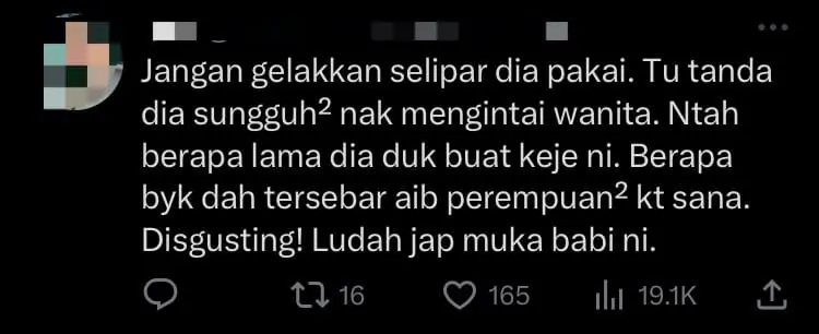 23yo M'sian Man Disguises As A Woman In Hijab To Allegedly Record Inside Female Toilet comment 3