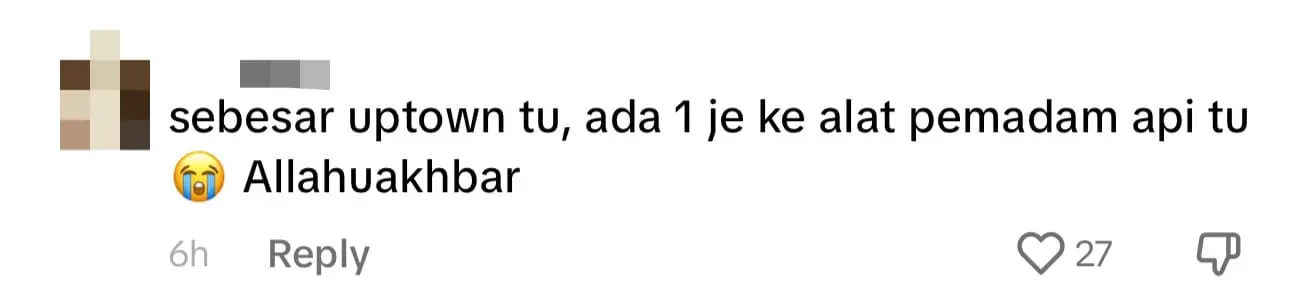 20 Stalls In Uptown Damansara Blazes In Fire - Most Of It Were Charred And Gone comment 3