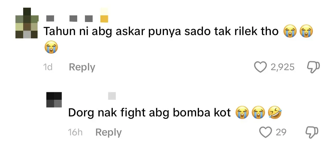 Abang Askar Has Officially Won Netizens' Hearts During This Year's Merdeka Parade comment 1