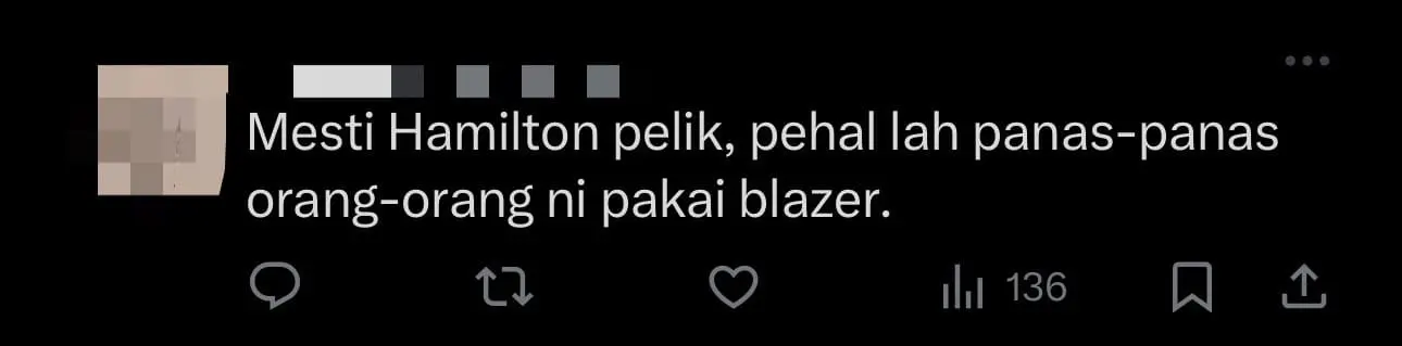 Netizens Confused After Lewis Hamilton Randomly Found At SMK Seri Keramat comment 3