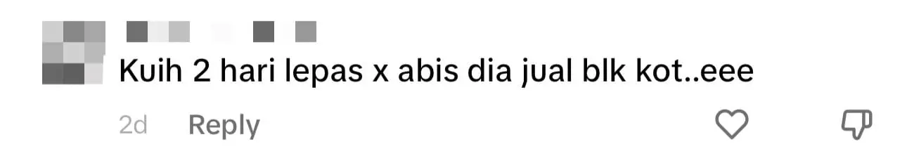 M'sian Woman Disappointed After Buying Kuih Covered With Fungus From Bazaar Ramadan comment 1