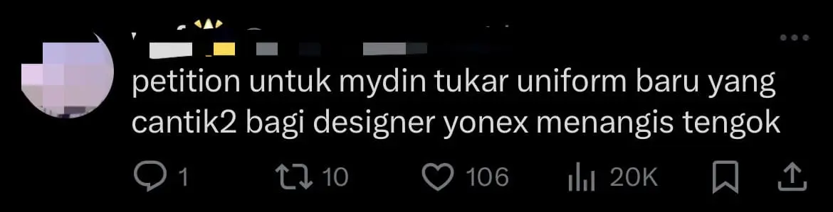 'Ready To Represent M'sia' — Netizens Praise Mydin's Witty Response To Dismal Olympics Attire comment 3