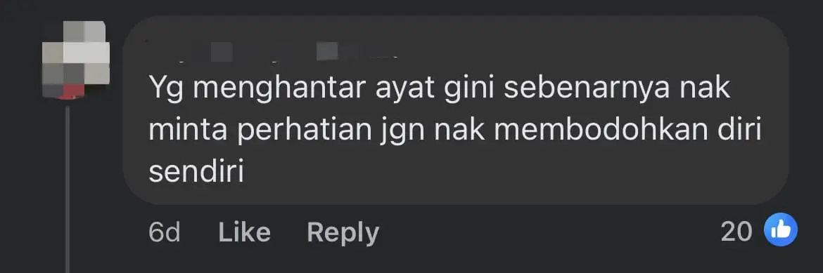 M'sian Calls For Boycott Of English, Science And Maths, Claims That None Of Them Are Useful comment 1