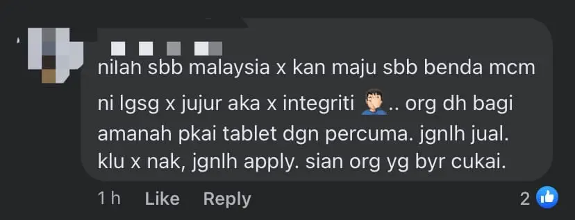 "So Ungrateful!" — M'sian Student Slammed For Selling Free Peranti Siswa Tablet For RM800