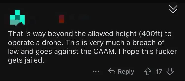 China Tourist Flies Drone Over Merdeka 118, But It Crashes Into Tower & Falls More Than 600m Down comment 3