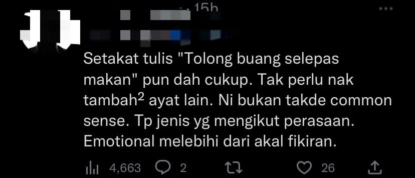 "Only The OKU Don't Throw Their Trash" — M'sians Angered By Insensitive Notice At FamilyMart Store