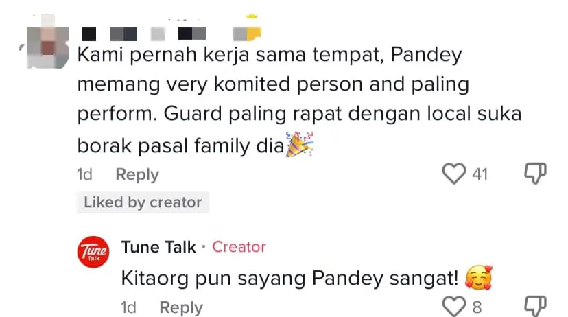 M'sian Company Organizes Surprise Birthday Celebration For Security Guard, Leaving Him In Tears