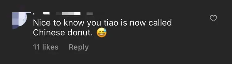 M'sians Stunned After US Influencer Calls Yau Char Kwai As 'Chinese Donuts' comment 1