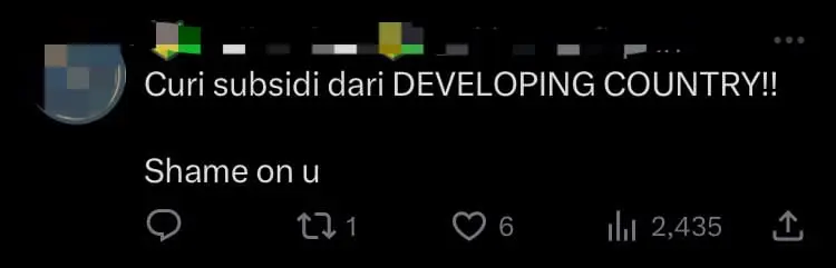 Man Seen Filling S'porean-Registered Car Up With RON95 Petrol At Shah Alam comment 1