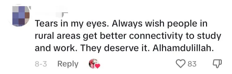 Sarawak Teacher Praised For Using His Own Funds To Purchase Starlink Device For His Students comment 2