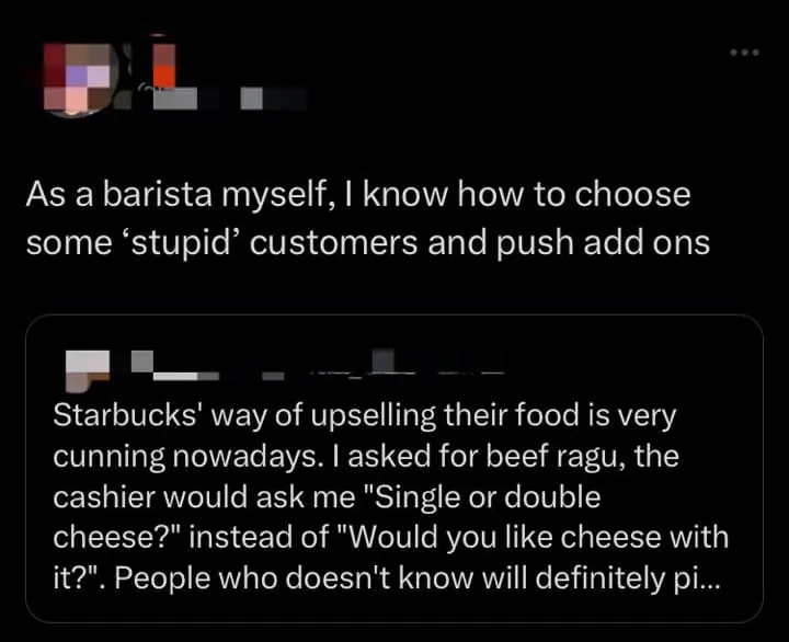 M'sian Barista Slammed For Calling Customers 'Stupid' And Pressuring Them To Have Add-Ons