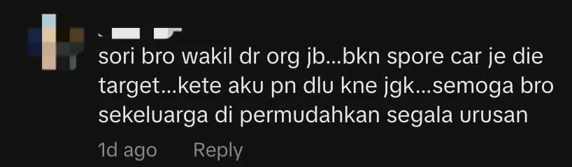 S'porean Man's BMW Window Shattered In Less Than 1 Hour After Car Was Parked In JB comment 1