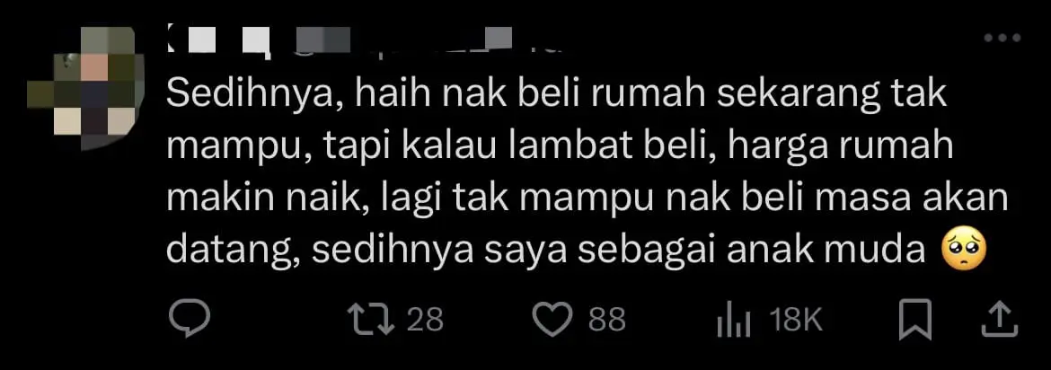 M'sian Man With RM3.5K Salary Takes On 3 Jobs Just To Pay Off Monthly RM1K House Loan comment 3