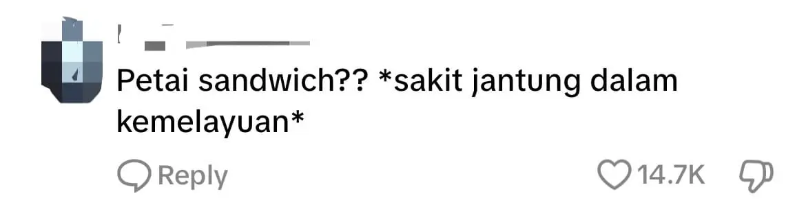 What In The Petai? Woman Shocks M'sians With Petai And Avocado Sandwich Recipe comment 2