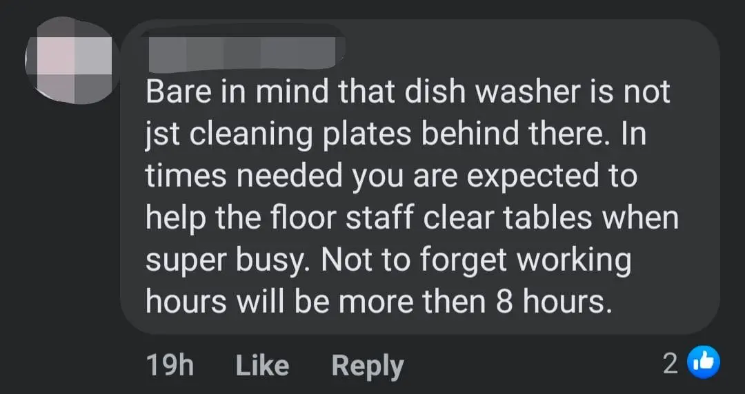 China Restaurant Opening In Pavilion KL Offers Rm3,000 For Dishwasher Position