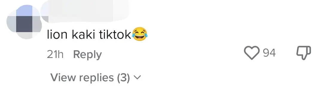 M'sian Lion Dance Troupe Performs Using Trending TikTok Songs, Netizens Amused comment 3